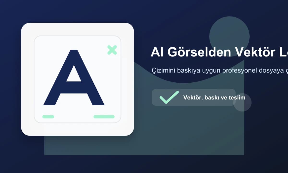 AI / Çizim Görselini Logoya Çevir