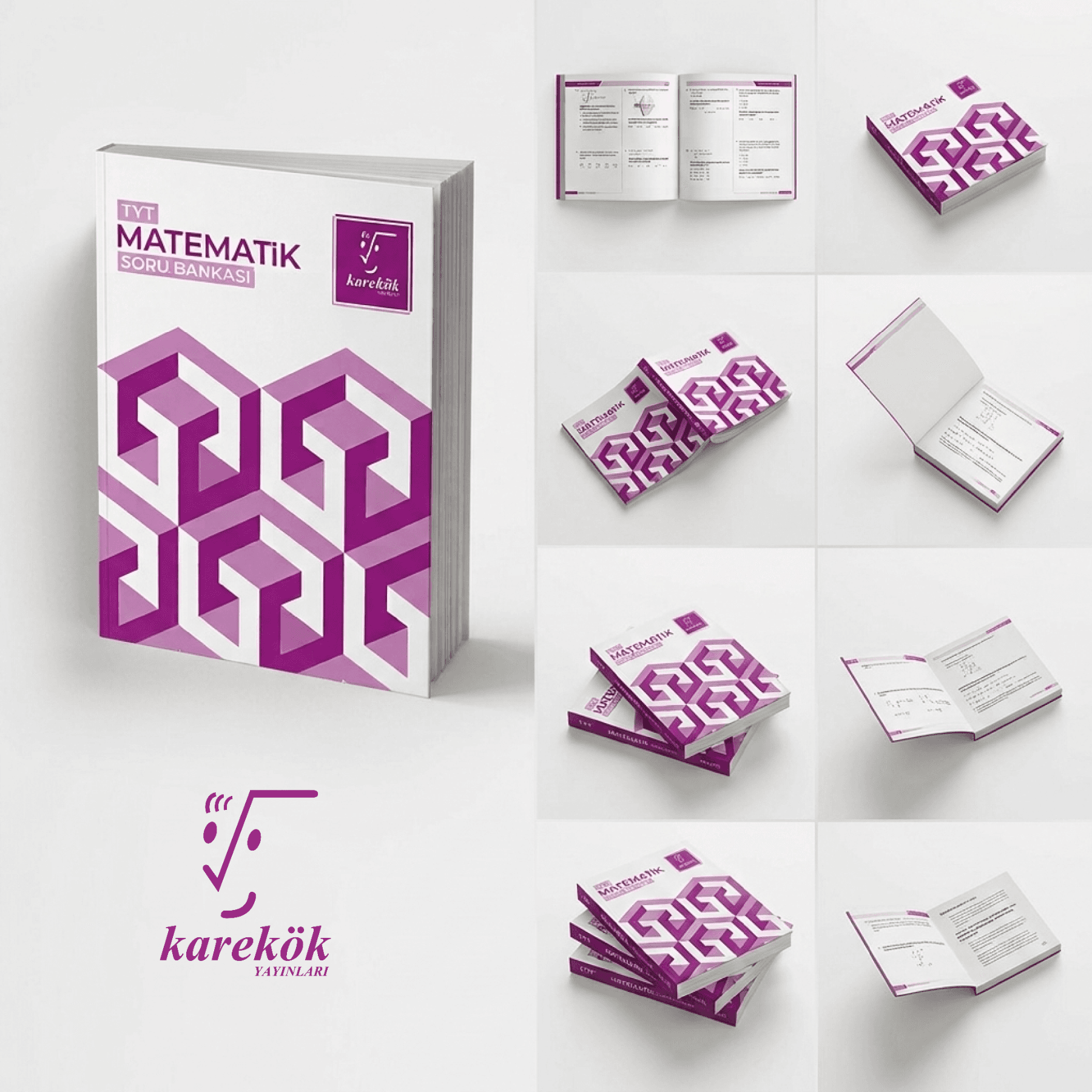 TYT, AYT ve LGS Soru Bankası Serileri Kapak Tasarımı — Kitap / Dergi Kapağı #25