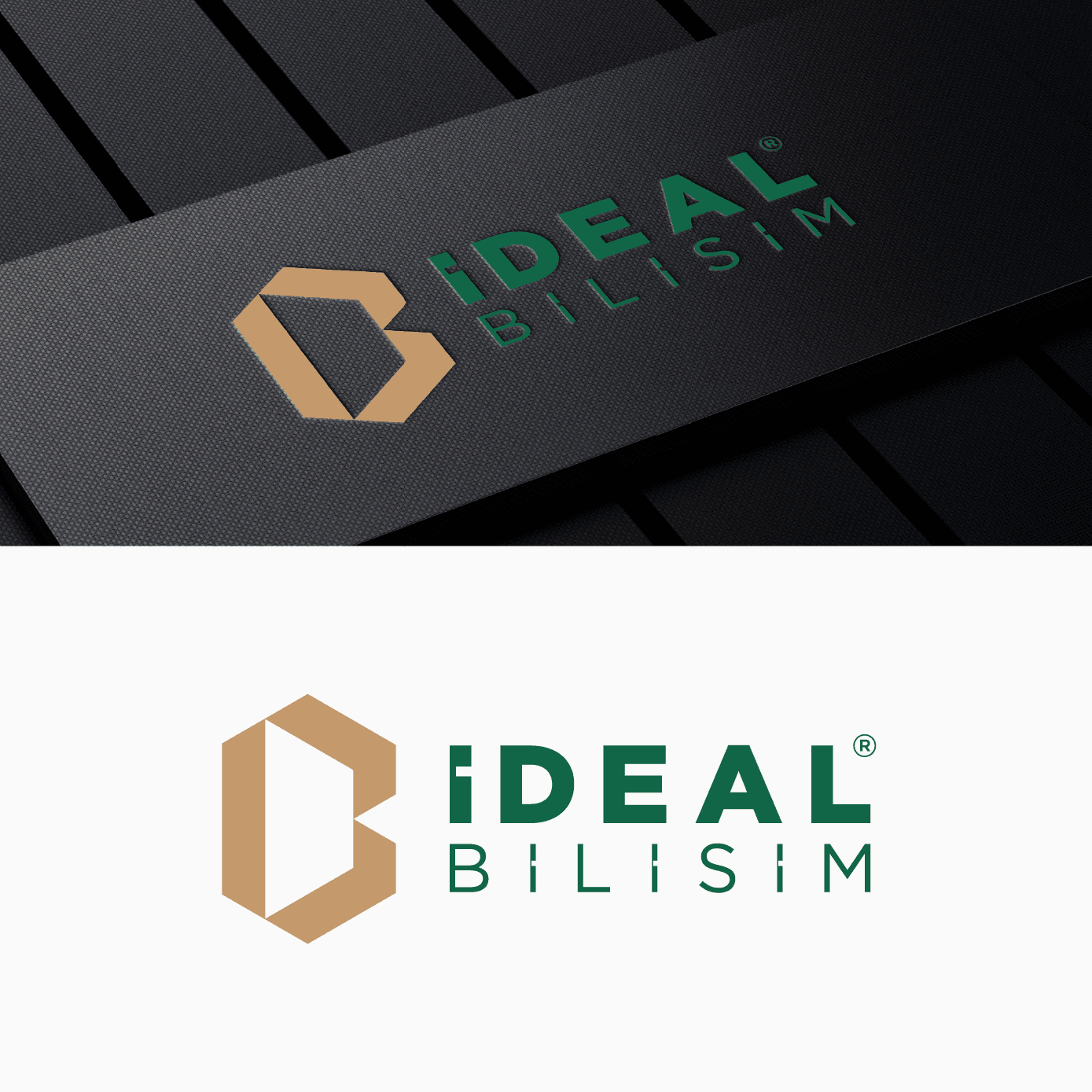 Yeni Markamız İdeal Bilişim İçin Özgün Logo Tasarımı