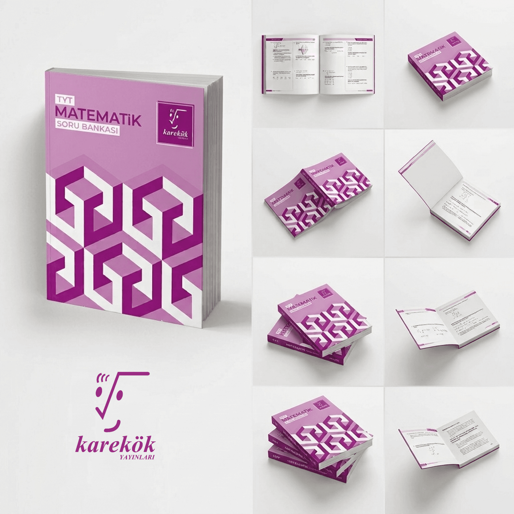 TYT, AYT ve LGS Soru Bankası Serileri Kapak Tasarımı — Kitap / Dergi Kapağı #27
