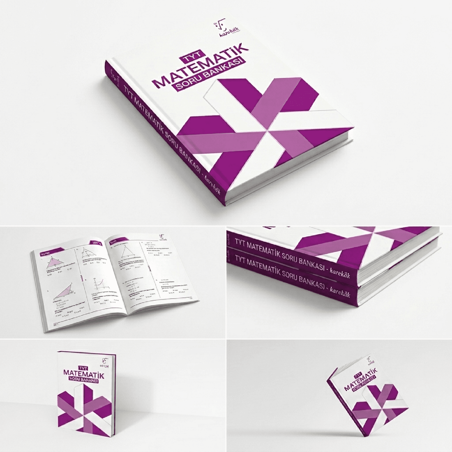 TYT, AYT ve LGS Soru Bankası Serileri Kapak Tasarımı — Kitap / Dergi Kapağı #30