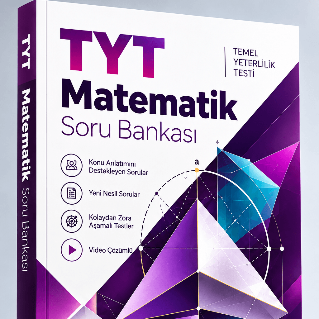 TYT, AYT ve LGS Soru Bankası Serileri Kapak Tasarımı — Kitap / Dergi Kapağı #39