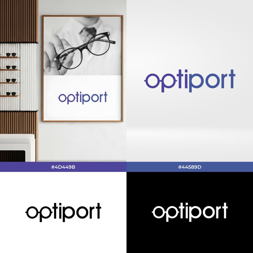 Sanal Portalda Optik — Optik & Gözlük — Logo ve Sosyal Medya Kapak Tasarımları #98