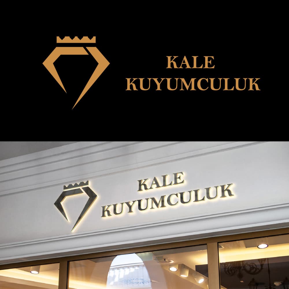 Kuyum Dükkanı İçin Logo ve Tabela Tasarımı — Kuyum & Değerli Taş & Takı — Logo ve Tabela Tasarımı #77