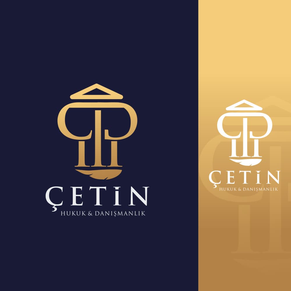 Modern, Güçlü ve Prestijli Hukuk Bürosu Logosu Tasarımı (ÇETİN HUKUK & DANIŞMANLIK) — Hukuk & Danışmanlık & Avukatlık — Kurumsal Kimlik  #312