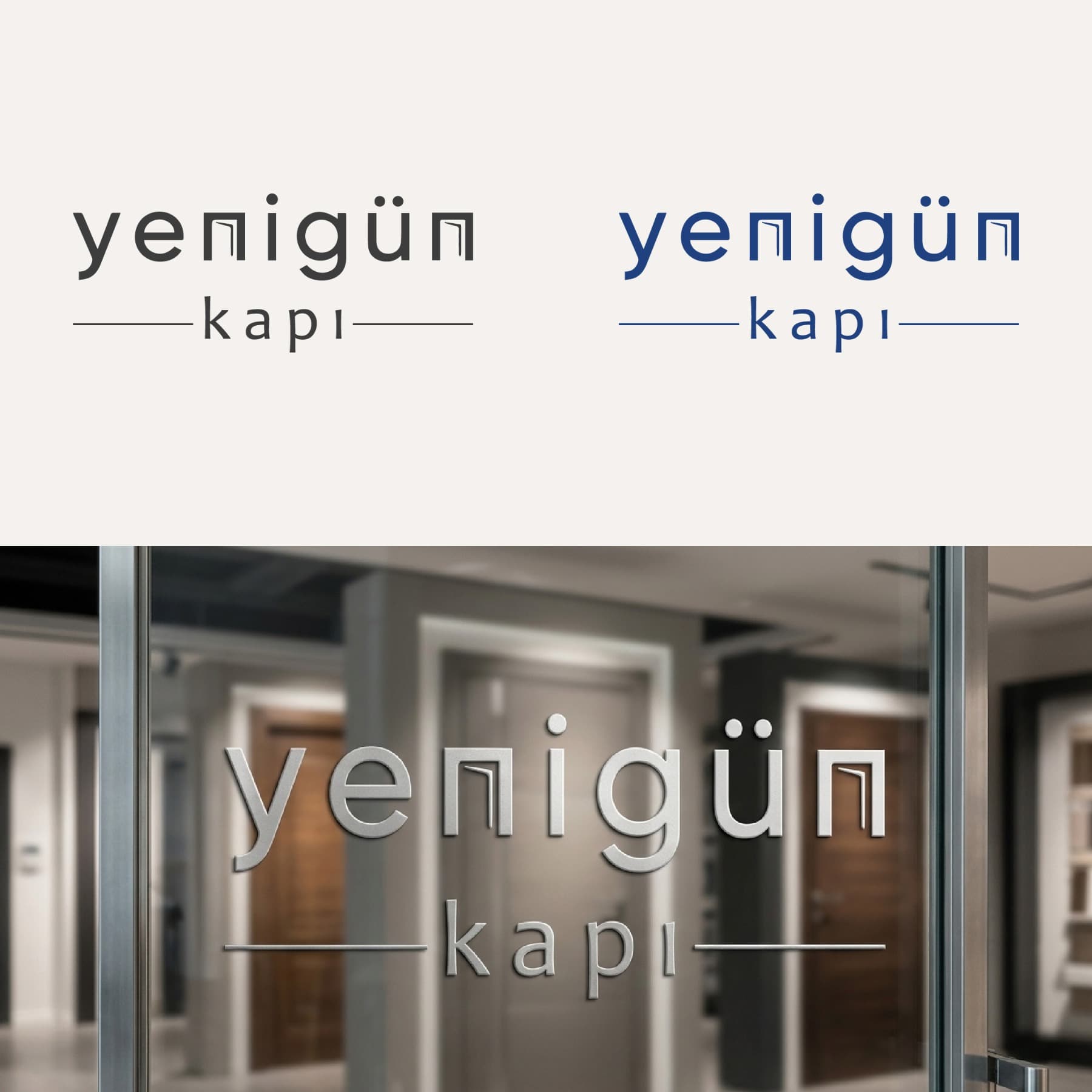 Yenigün Kapı — PVC  & Aluminyum Profil & Çelik & Kompozit Kapı & Pencere — Logo Tasarım #151
