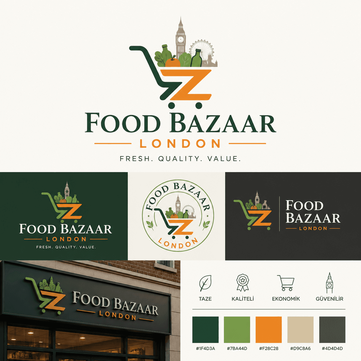supermarket zıncırı ılk logo secımı — Market & Süper Market — Logo Tasarımı #144