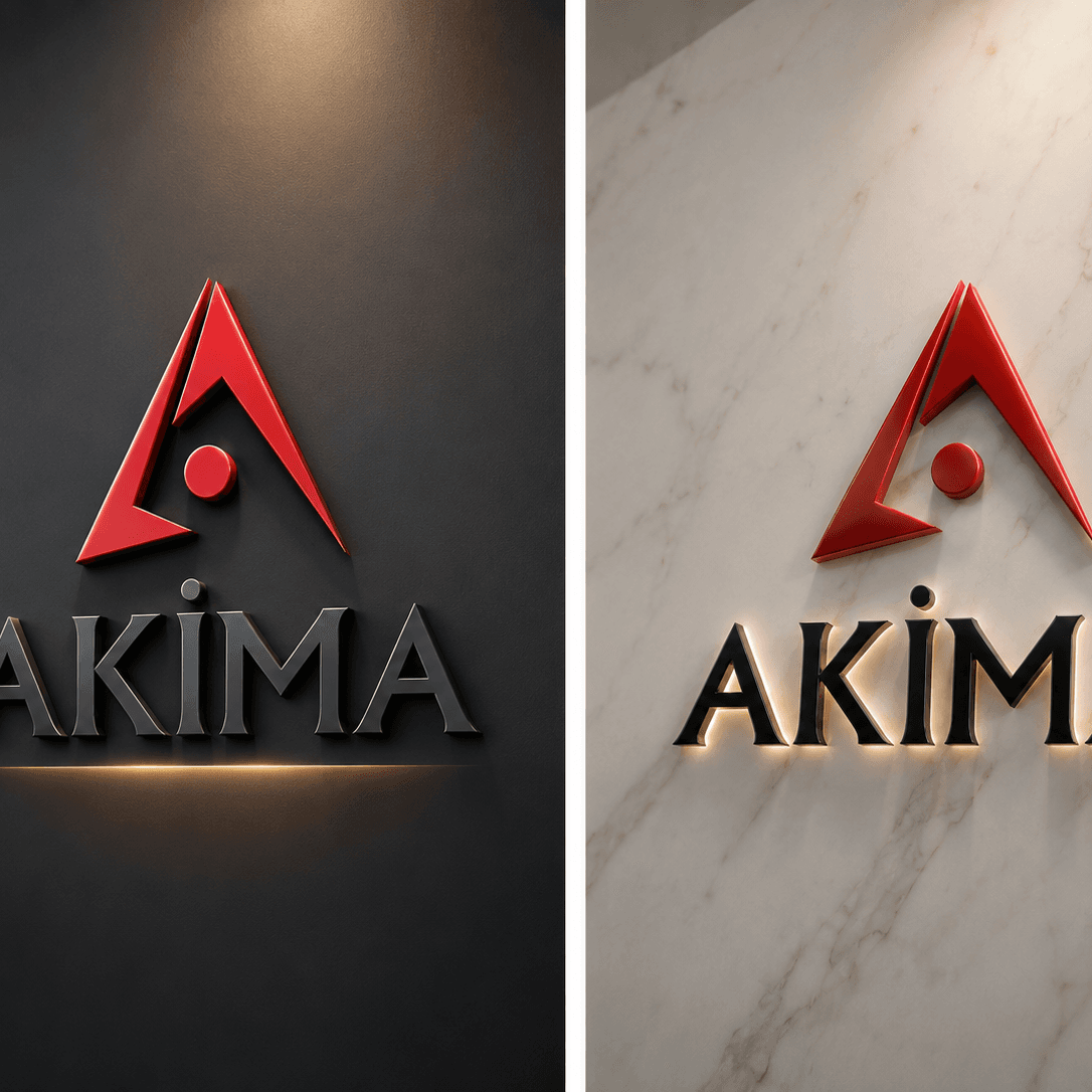 ''AKİMA'' için modern, özgün ve kurumsal logo tasarımı.