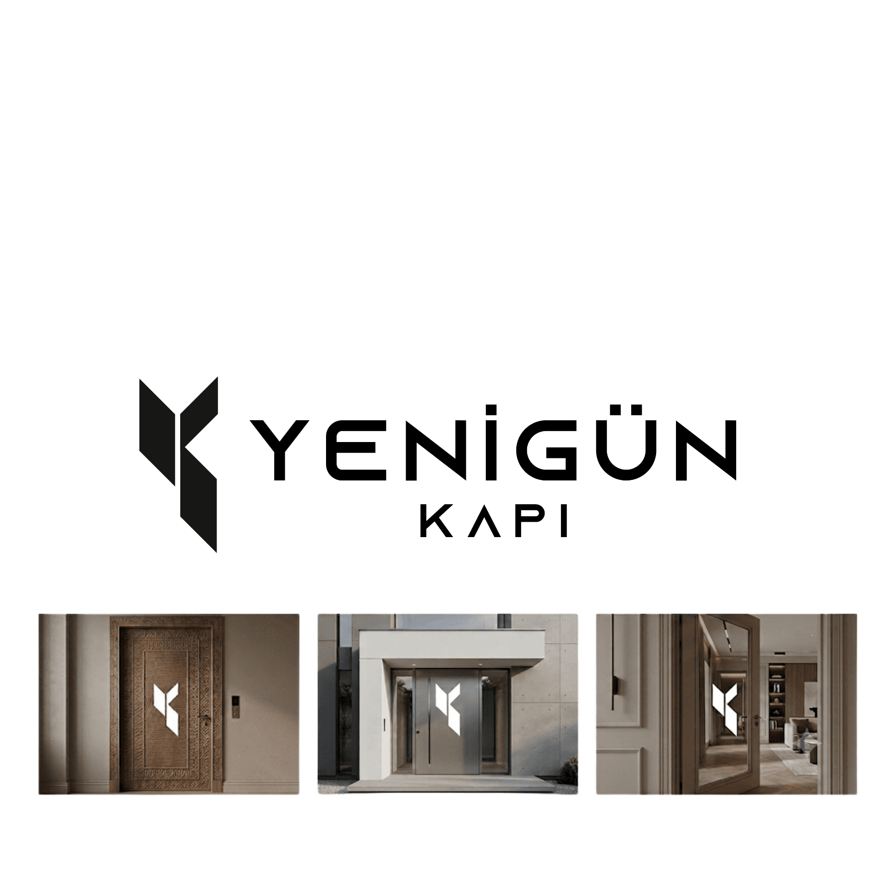 Yenigün Kapı — PVC  & Aluminyum Profil & Çelik & Kompozit Kapı & Pencere — Logo Tasarım #140