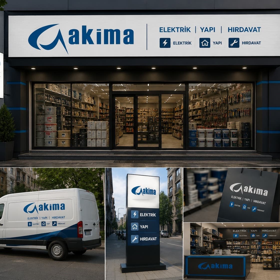 AKİMA İçin Güçlü, Ciddi ve Kurumsal Tipografi / Logo Tasarımı İstiyoruz. — Elektrik & Elektronik & Otomasyon & Mühendislik — Logo Tasarımı #124