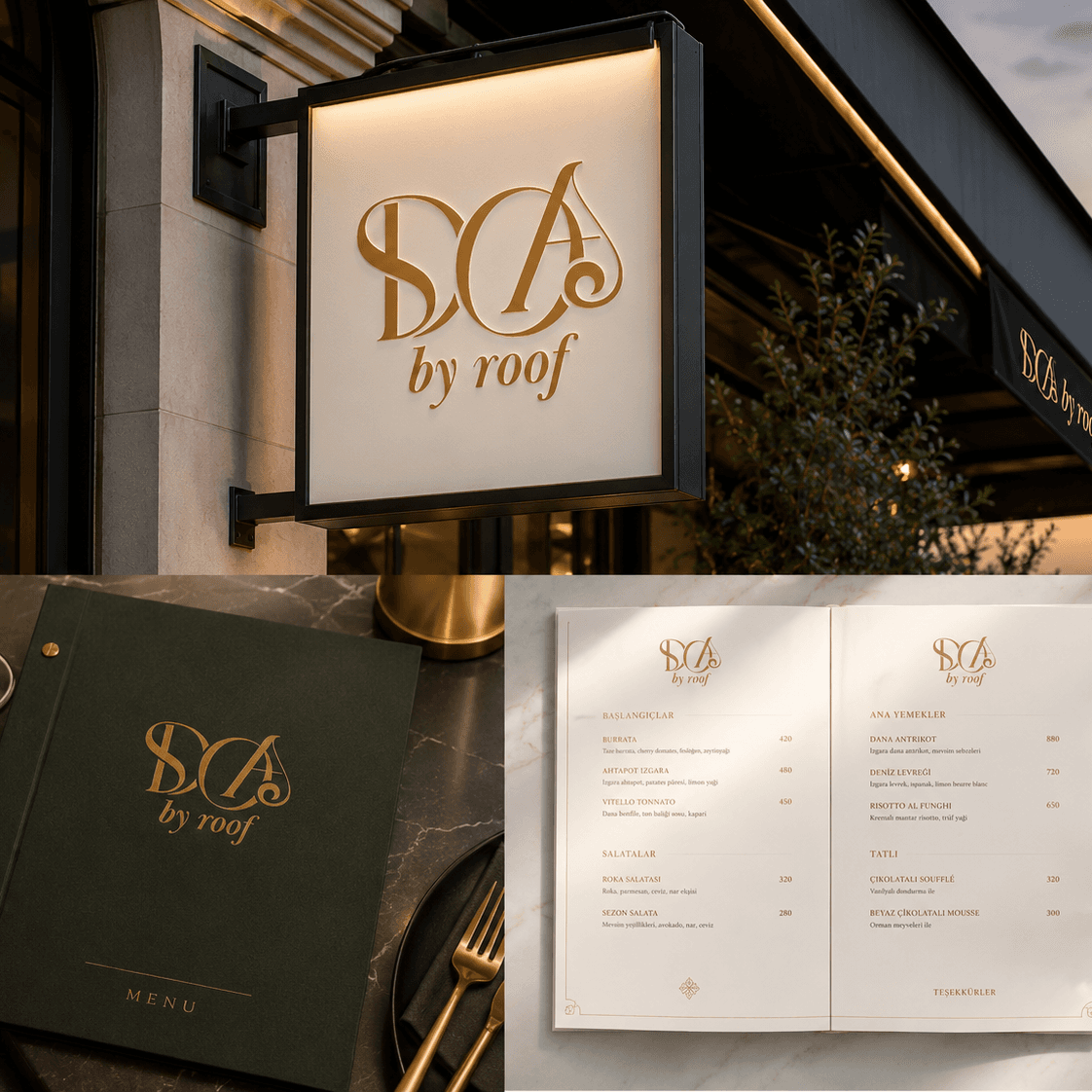 Modern restoran logosu , luks , modern , goze alici , — Cafe & Restoran — Logo Tasarımı #57