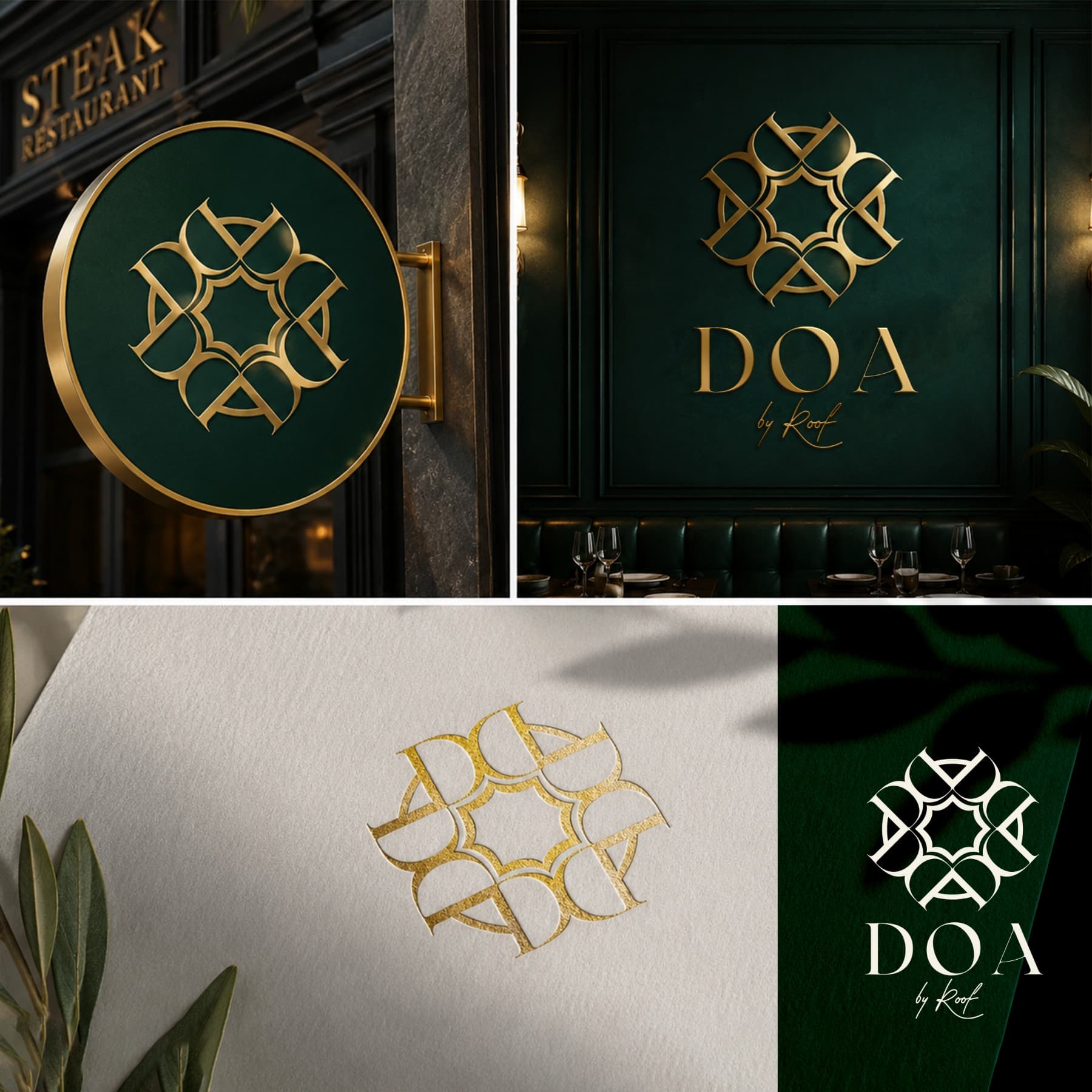 Modern restoran logosu , luks , modern , goze alici , — Cafe & Restoran — Logo Tasarımı #119