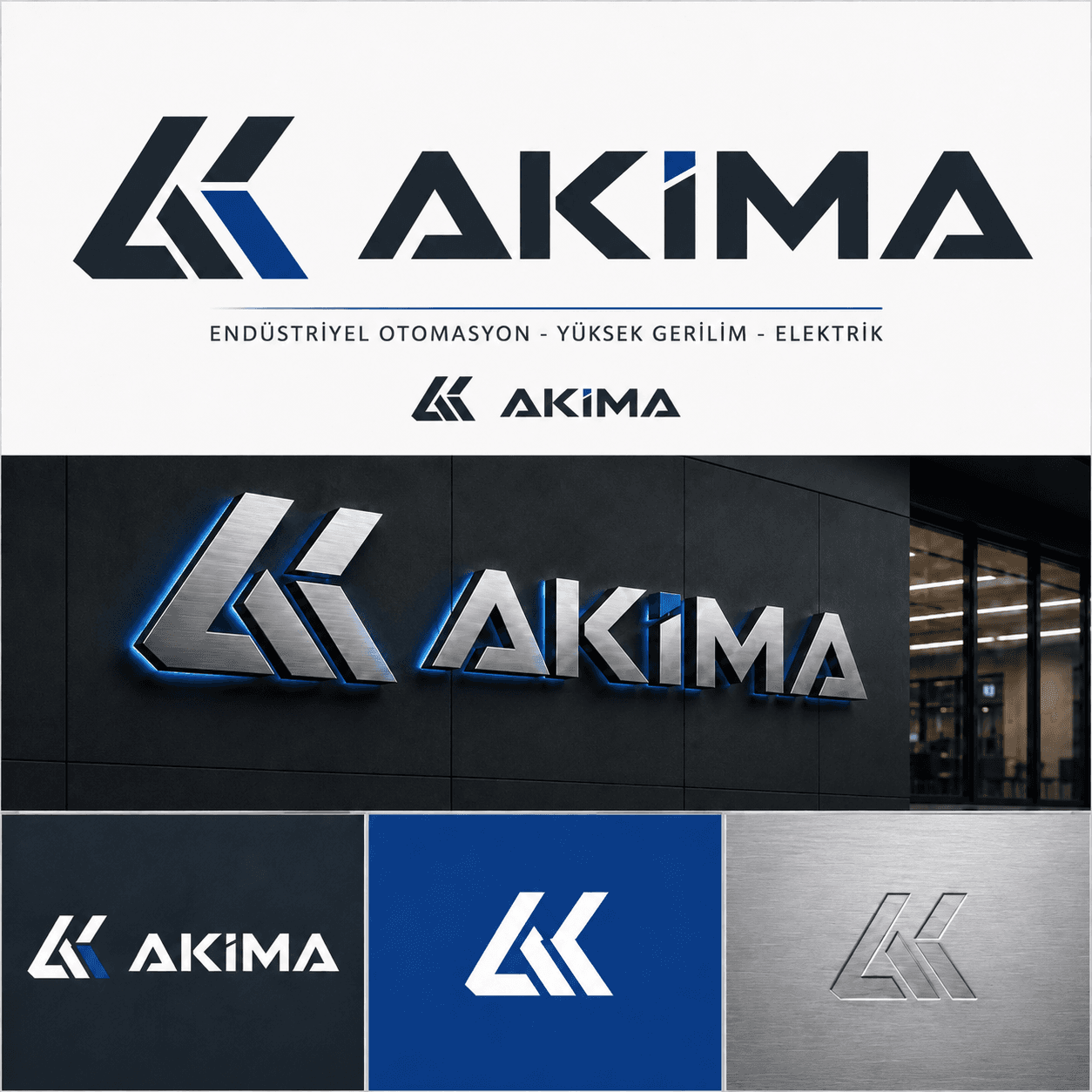 AKİMA İçin Güçlü, Ciddi ve Kurumsal Tipografi / Logo Tasarımı İstiyoruz. — Elektrik & Elektronik & Otomasyon & Mühendislik — Logo Tasarımı #250