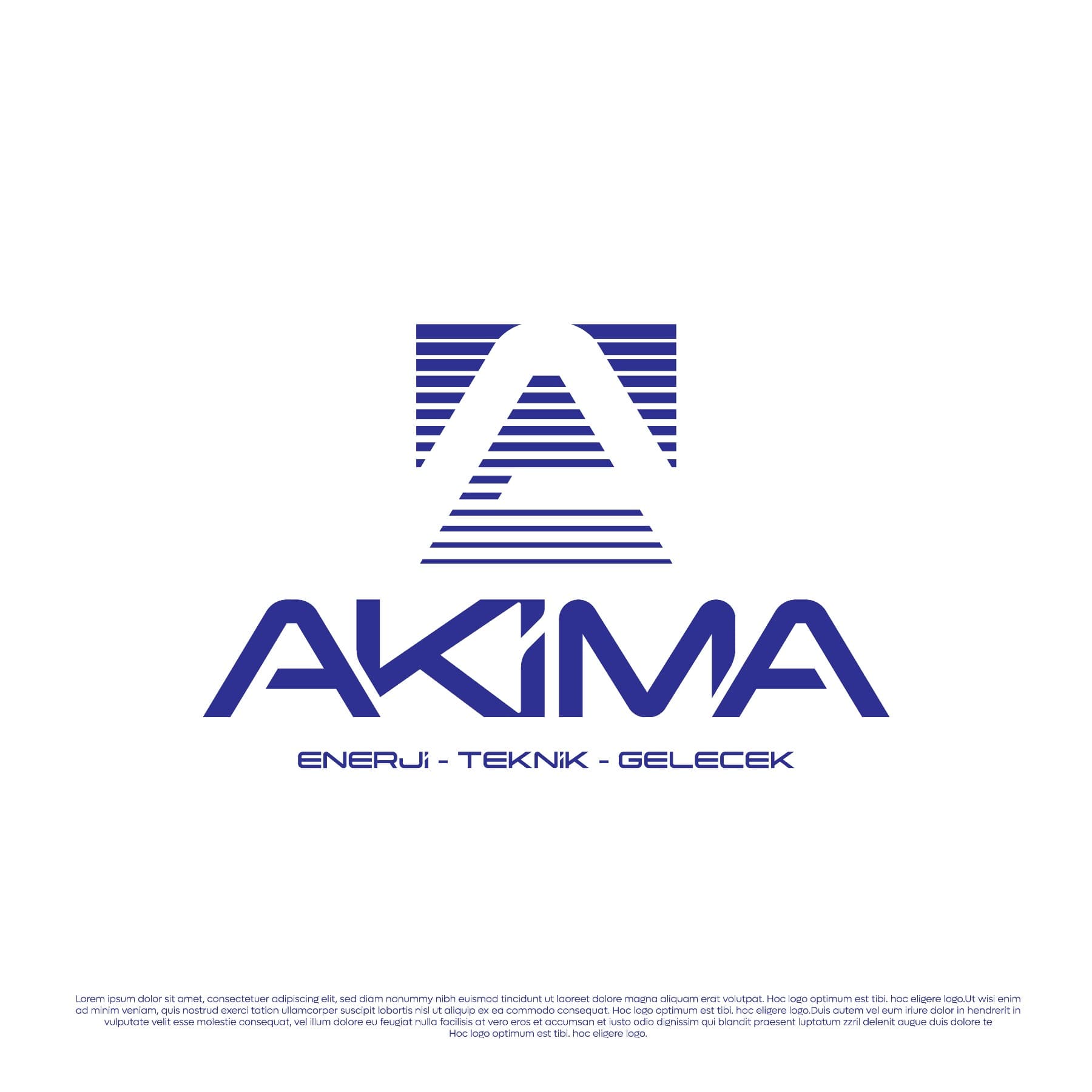 ''AKİMA'' için modern, özgün ve kurumsal logo tasarımı.