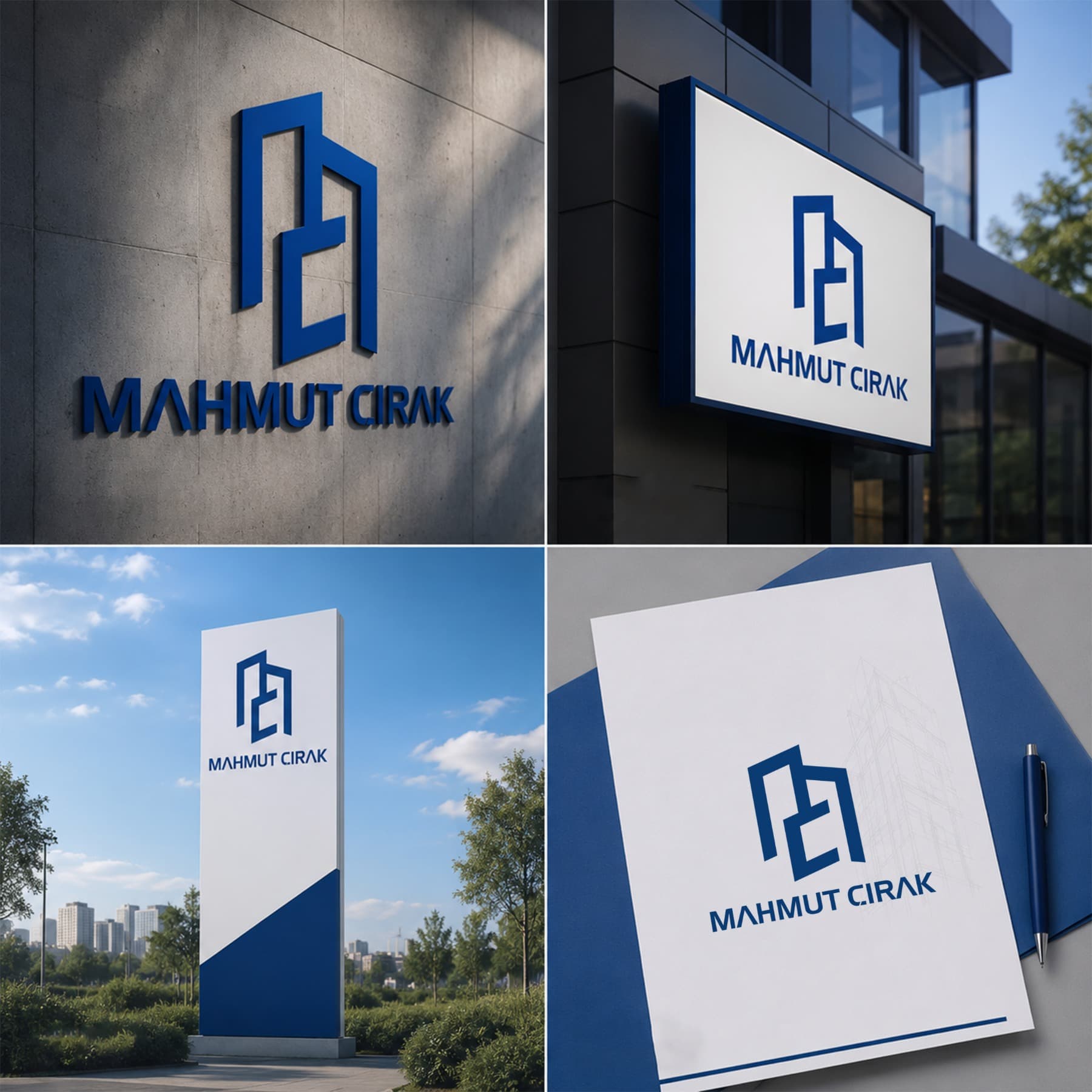 Mahmut çırak — İnşaat & Taahhüt — Logo Tasarımı #7