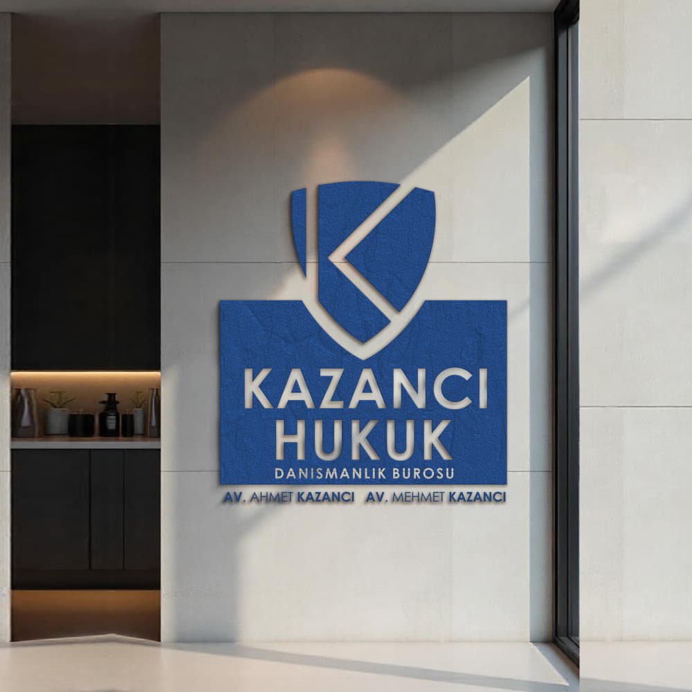 Hukuk Bürosu Tabela Tasarımı — Hukuk & Danışmanlık & Avukatlık — Logo ve Tabela Tasarımı #15