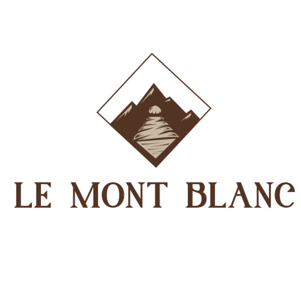 Le Mont Blanc – Premium Fransız Pastane Logo Tasarımı — Cafe & Pastane — Logo ve Tabela Tasarımı #58