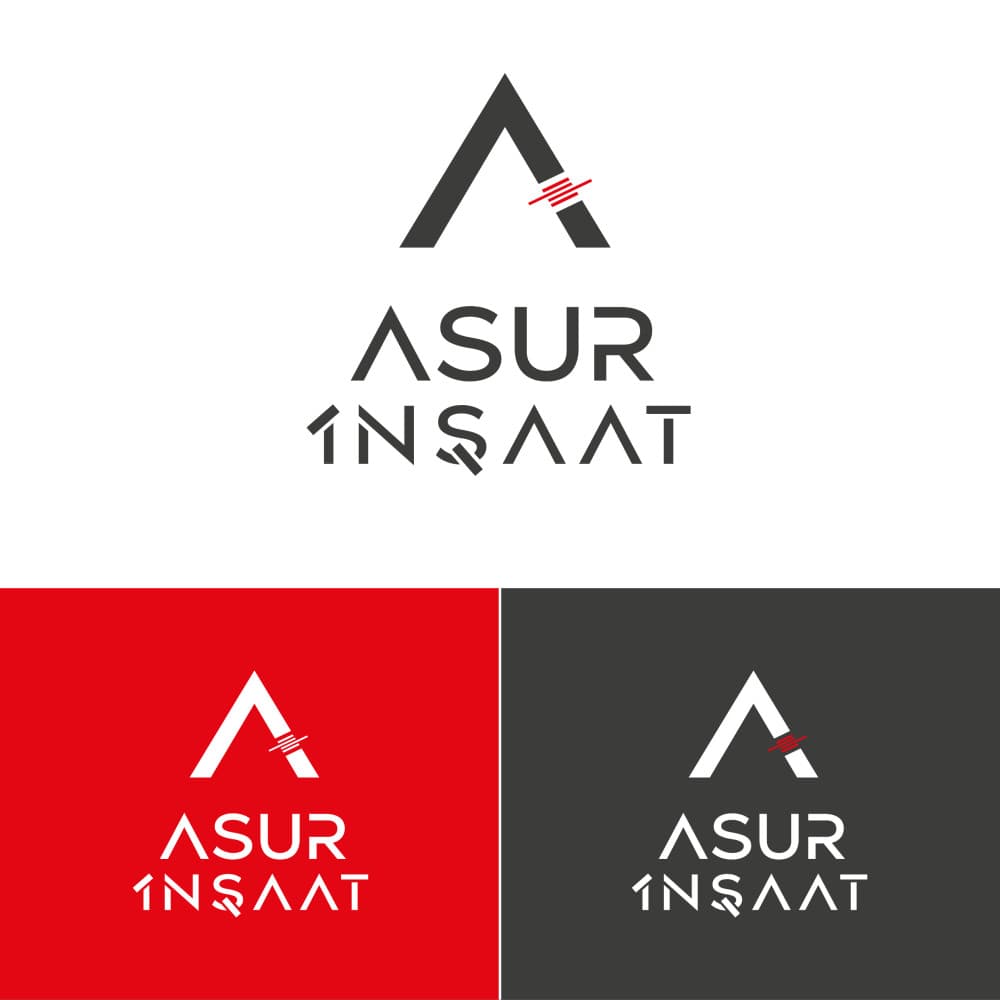 ASUR İNŞAAT İÇİN LOGO TASARIM Yarışma Özeti — İnşaat & Taahhüt — Logo tasarım (Bütçe İadeli) #137