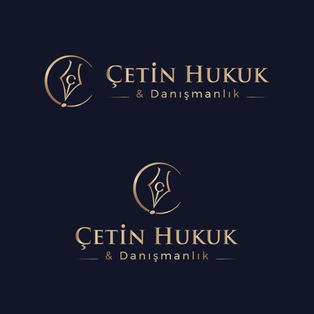 Modern, Güçlü ve Prestijli Hukuk Bürosu Logosu Tasarımı (ÇETİN HUKUK & DANIŞMANLIK) — Hukuk & Danışmanlık & Avukatlık — Kurumsal Kimlik  #231