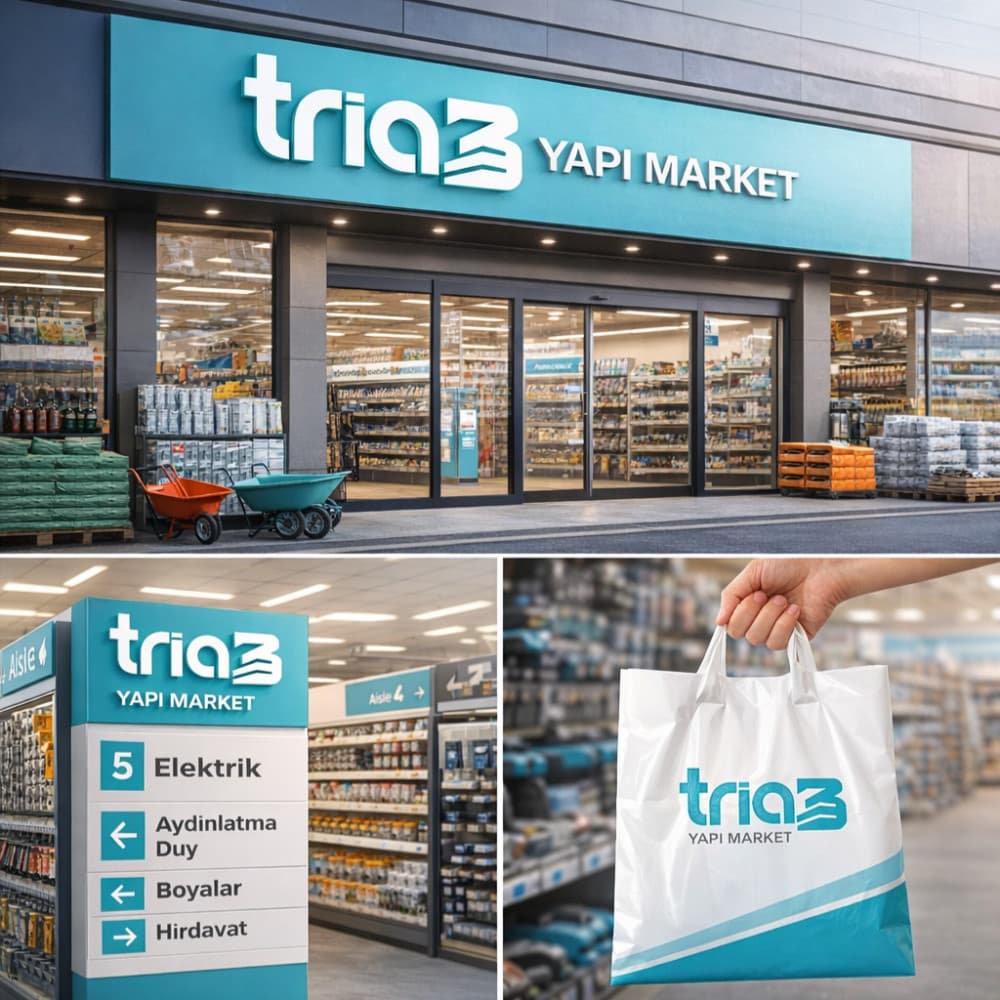 Tria Yapı Market Kurumsal Kimlik — Yapı Market — Logo ve Kurumsal Kimlik Tasarımı #110