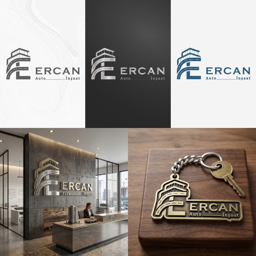 Ercan Auto İnşaat için Yaratıcı Logo Tasarımı — İnşaat & Taahhüt — Logo Tasarım #238