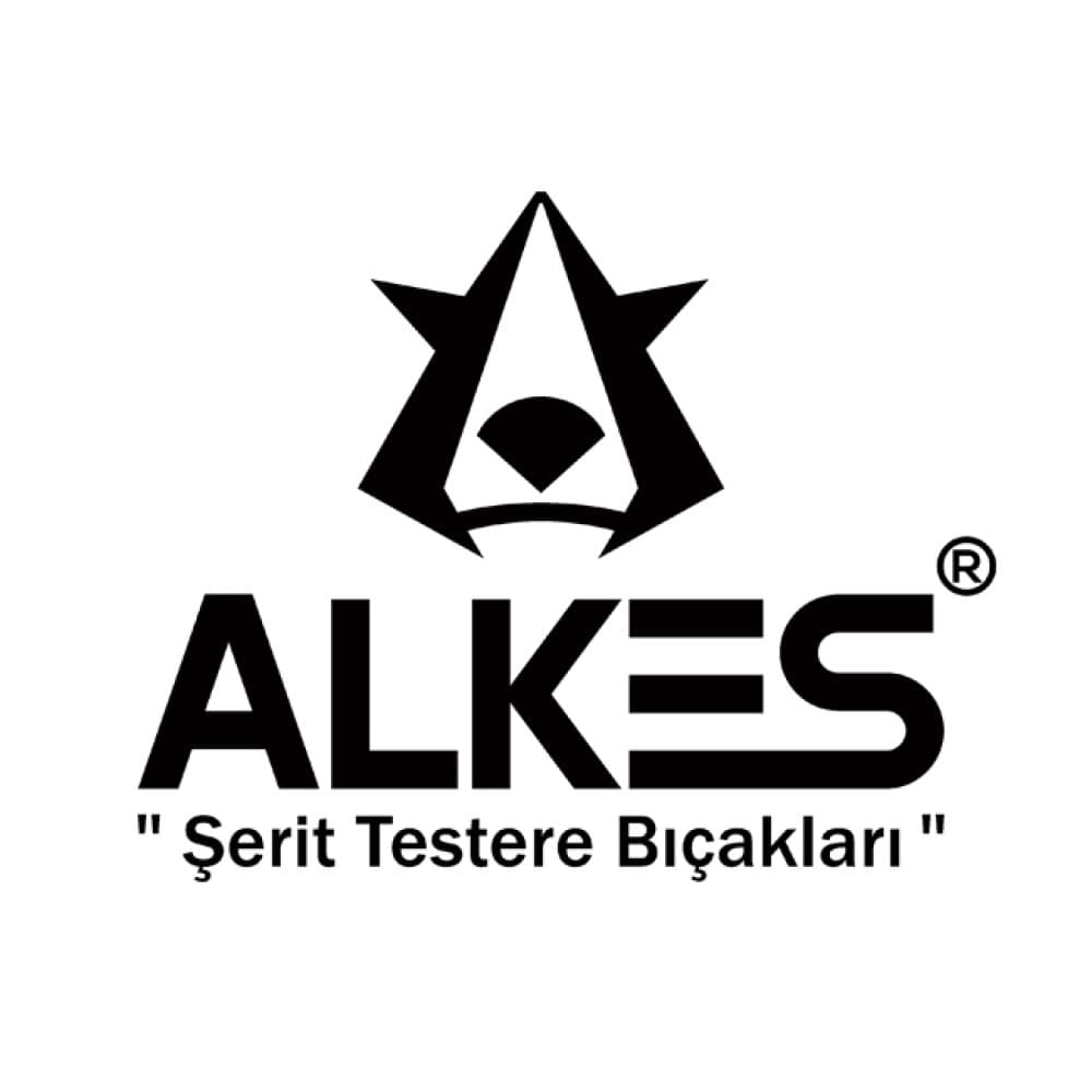 ALKES Şerit Testere Bıçağı Logo Tasarımı — Kesici & Delici Uçlar Üretim & Satış — Logo Tasarım #157