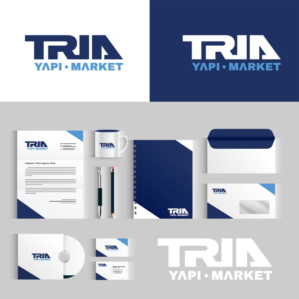 Tria Yapı Market Kurumsal Kimlik — Yapı Market — Logo ve Kurumsal Kimlik Tasarımı #18