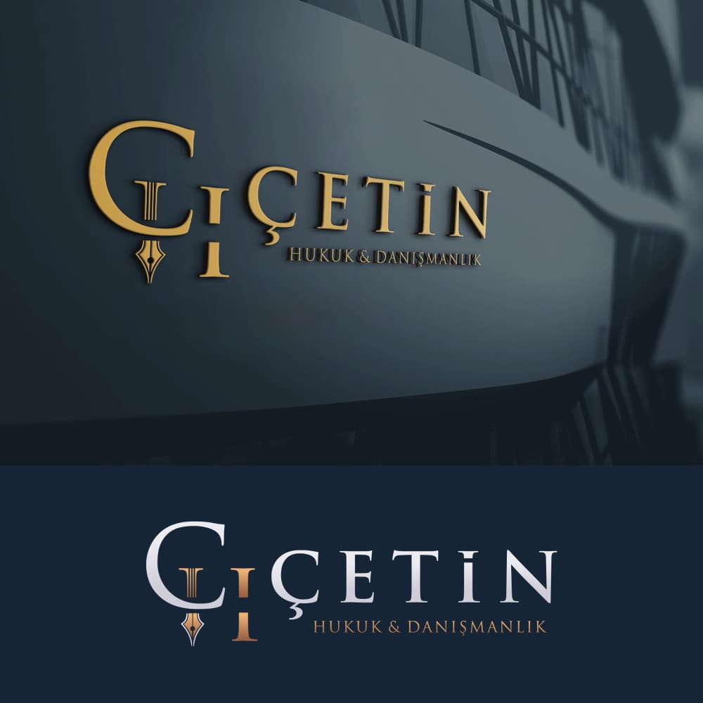 Modern, Güçlü ve Prestijli Hukuk Bürosu Logosu Tasarımı (ÇETİN HUKUK & DANIŞMANLIK) — Hukuk & Danışmanlık & Avukatlık — Kurumsal Kimlik  #147
