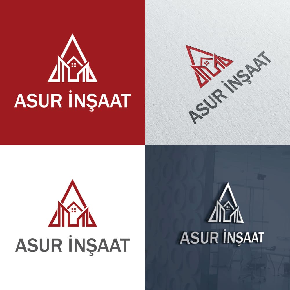 ASUR İNŞAAT İÇİN LOGO TASARIM Yarışma Özeti — İnşaat & Taahhüt — Logo tasarım (Bütçe İadeli) #169