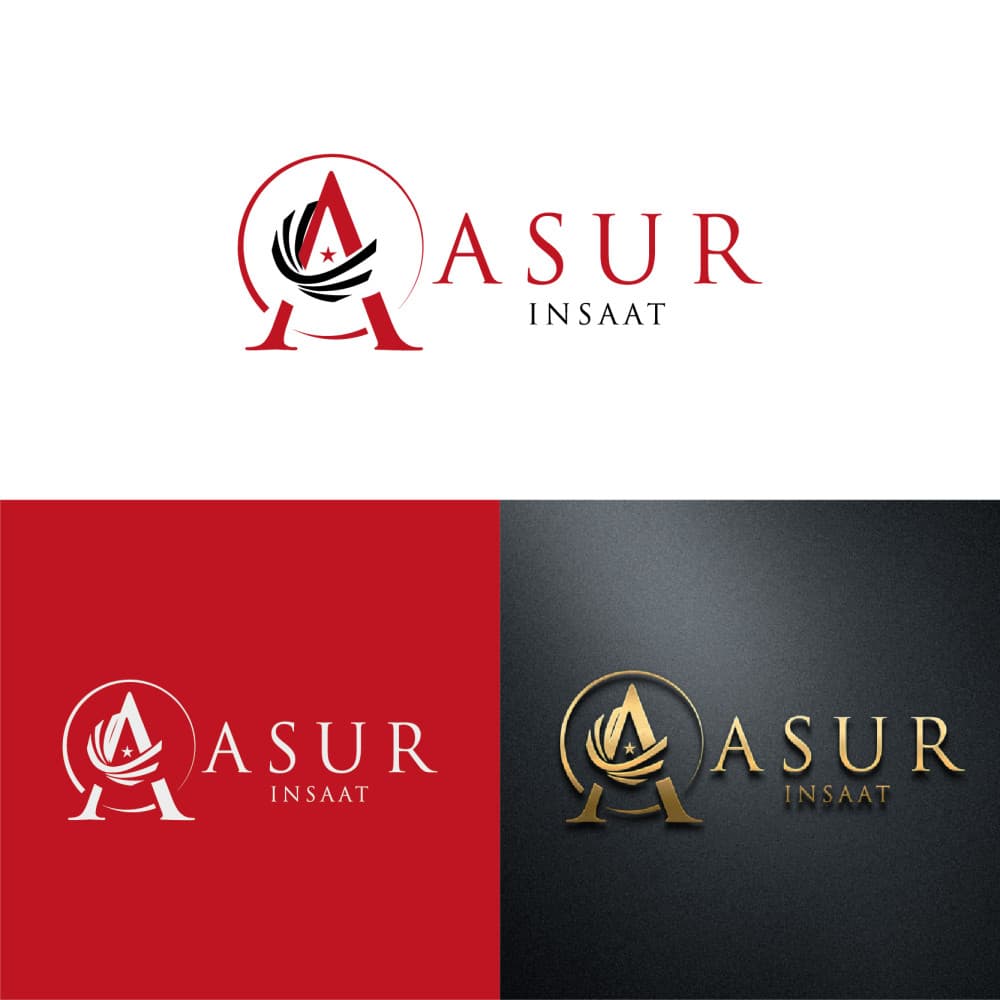 ASUR İNŞAAT İÇİN LOGO TASARIM Yarışma Özeti — İnşaat & Taahhüt — Logo tasarım (Bütçe İadeli) #164