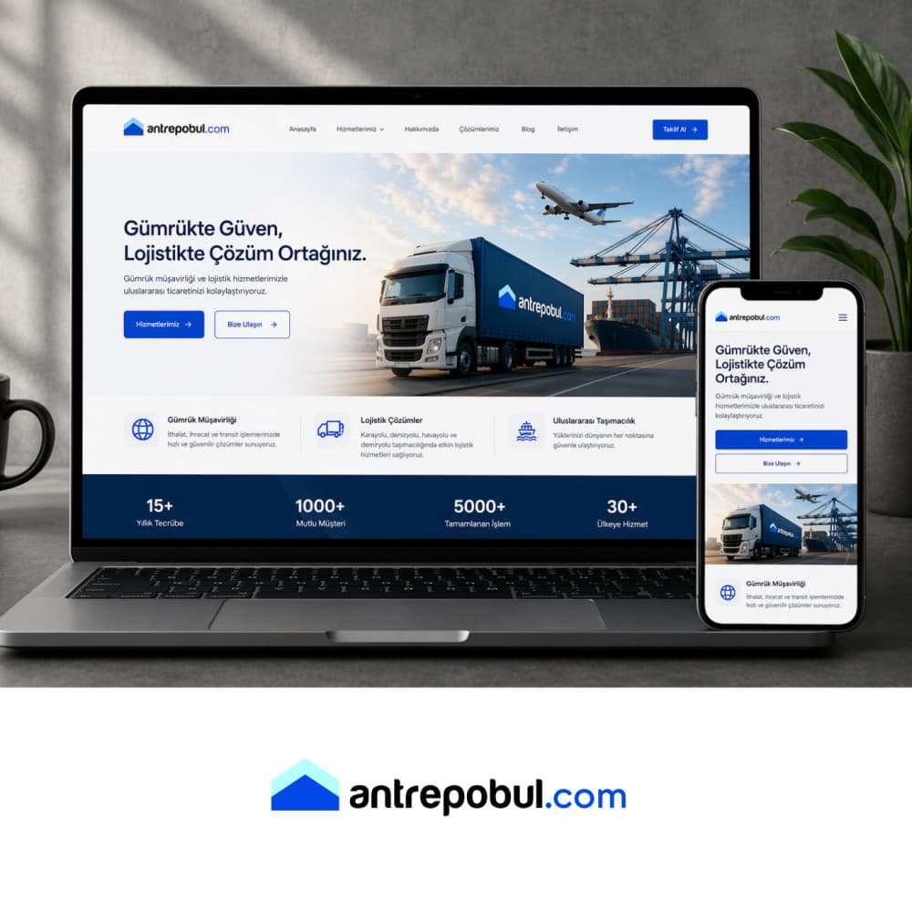 Antrepobul.com Logo ve Kurumsal Kimlik Tasarımı — Gümrük Müşavirliği — Logo Tasarımı #48