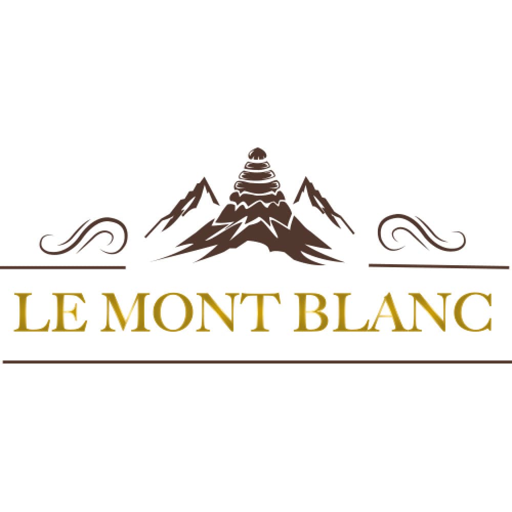 Le Mont Blanc – Premium Fransız Pastane Logo Tasarımı — Cafe & Pastane — Logo ve Tabela Tasarımı #61