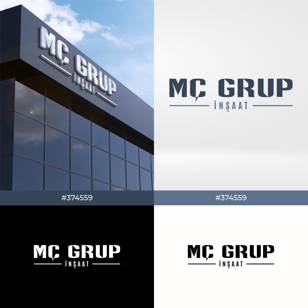 MÇ GRUP İNŞAAT Logo Çalışması — İnşaat & Taahhüt — Logo Tasarım #141