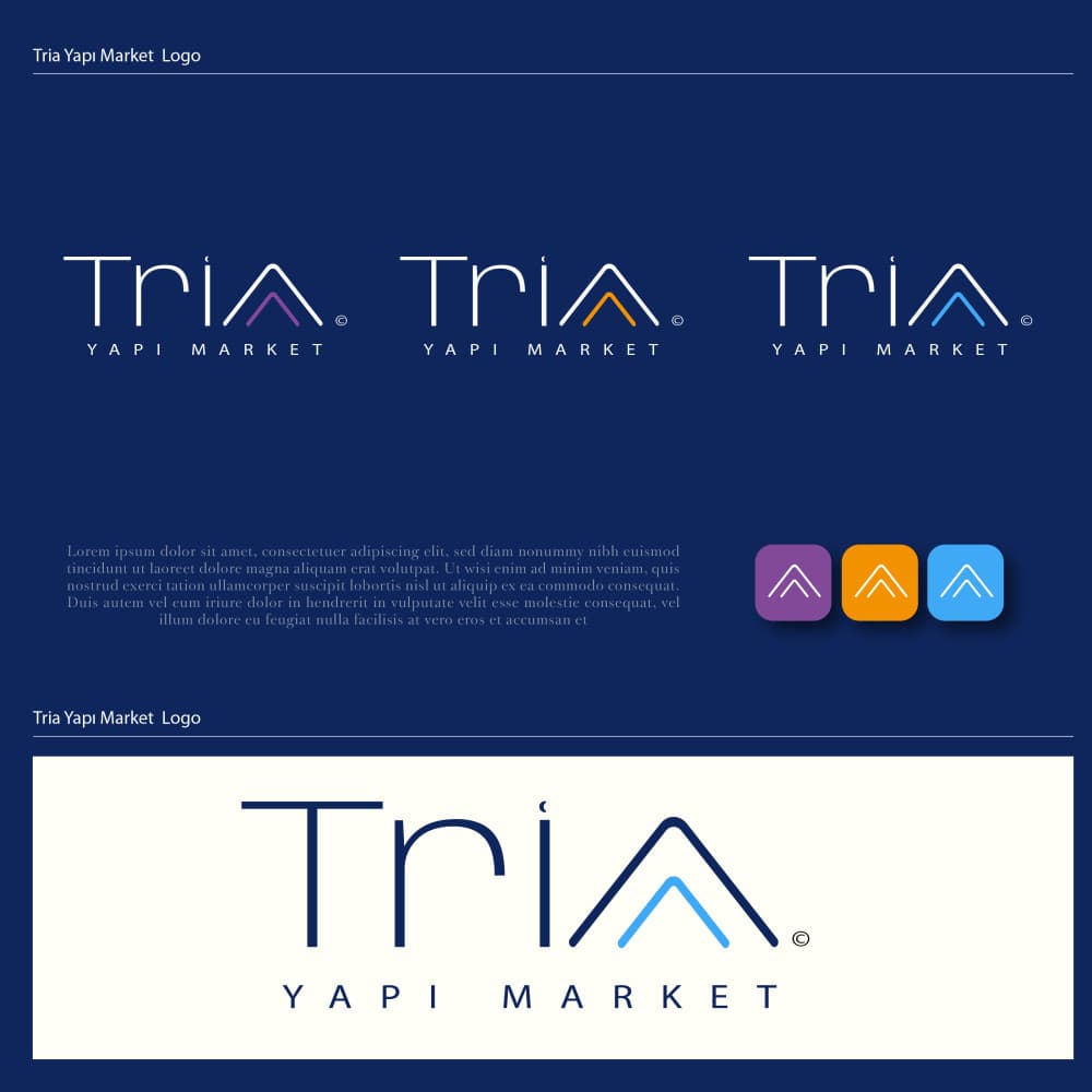 Tria Yapı Market Kurumsal Kimlik — Yapı Market — Logo ve Kurumsal Kimlik Tasarımı #66