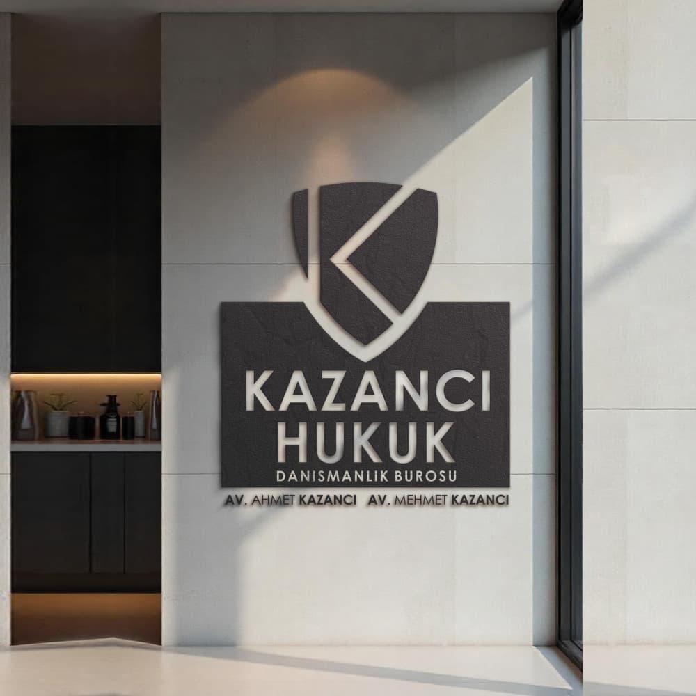Hukuk Bürosu Tabela Tasarımı — Hukuk & Danışmanlık & Avukatlık — Logo ve Tabela Tasarımı #14