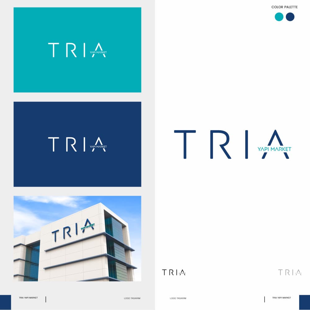 Tria Yapı Market Kurumsal Kimlik — Yapı Market — Logo ve Kurumsal Kimlik Tasarımı #78