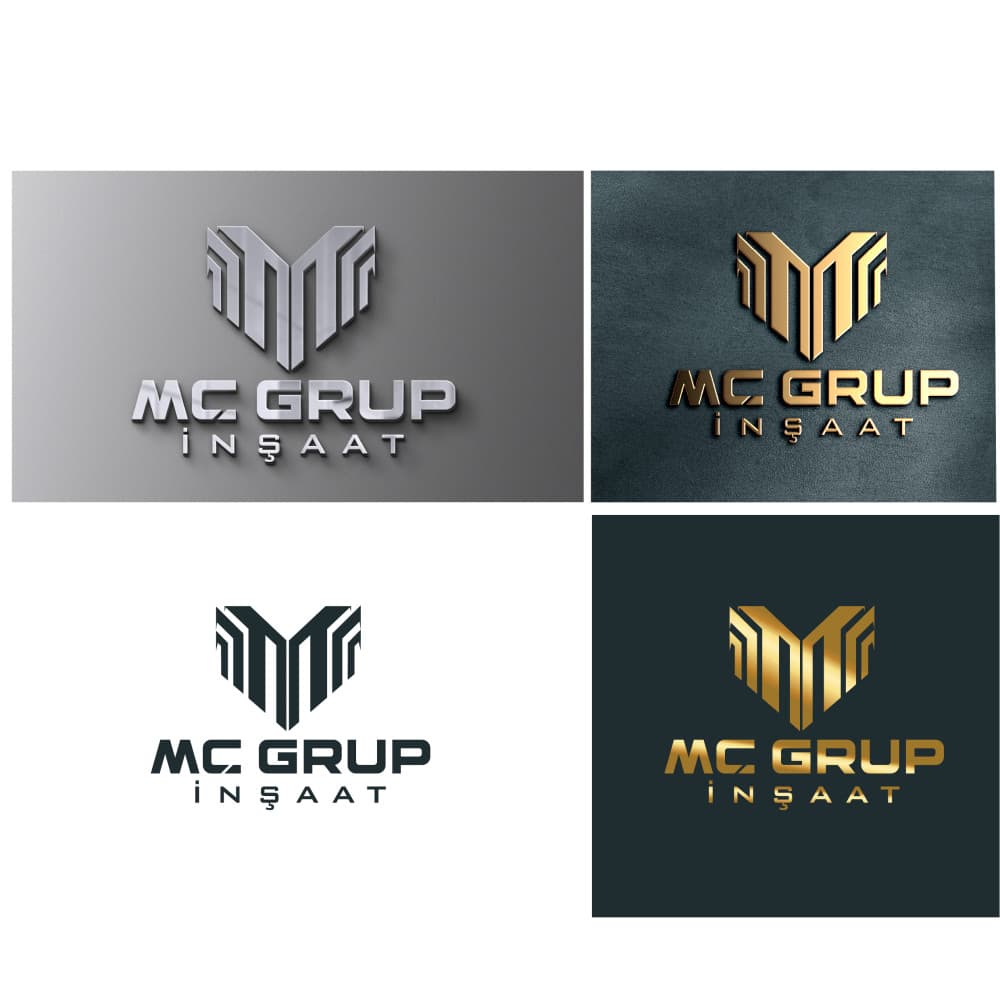 MÇ GRUP İNŞAAT Logo Çalışması — İnşaat & Taahhüt — Logo Tasarım #61