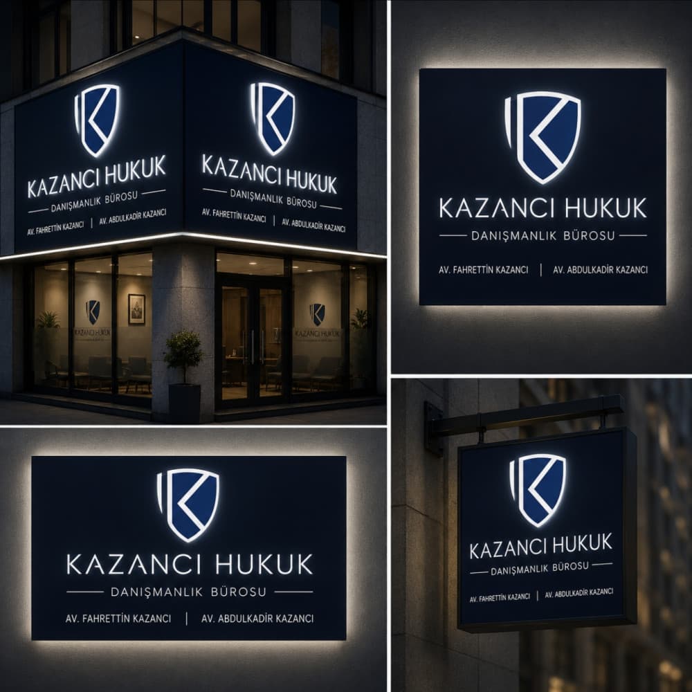 Hukuk Bürosu Tabela Tasarımı — Hukuk & Danışmanlık & Avukatlık — Logo ve Tabela Tasarımı #34