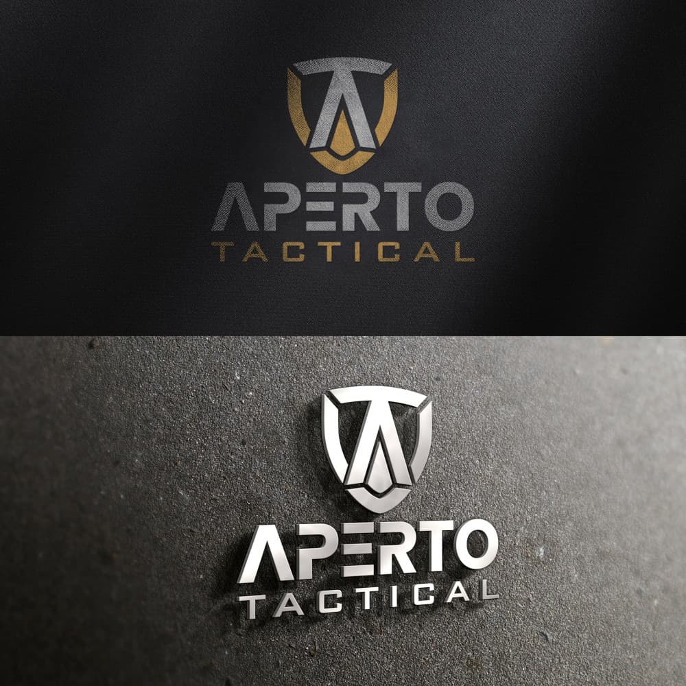 Yeni kurulacak olan APERTO TACTİCAL isimli markamız için sade ve şık bir logo arıyoruz — Savunma Endüstrisi — Logo Tasarım #20
