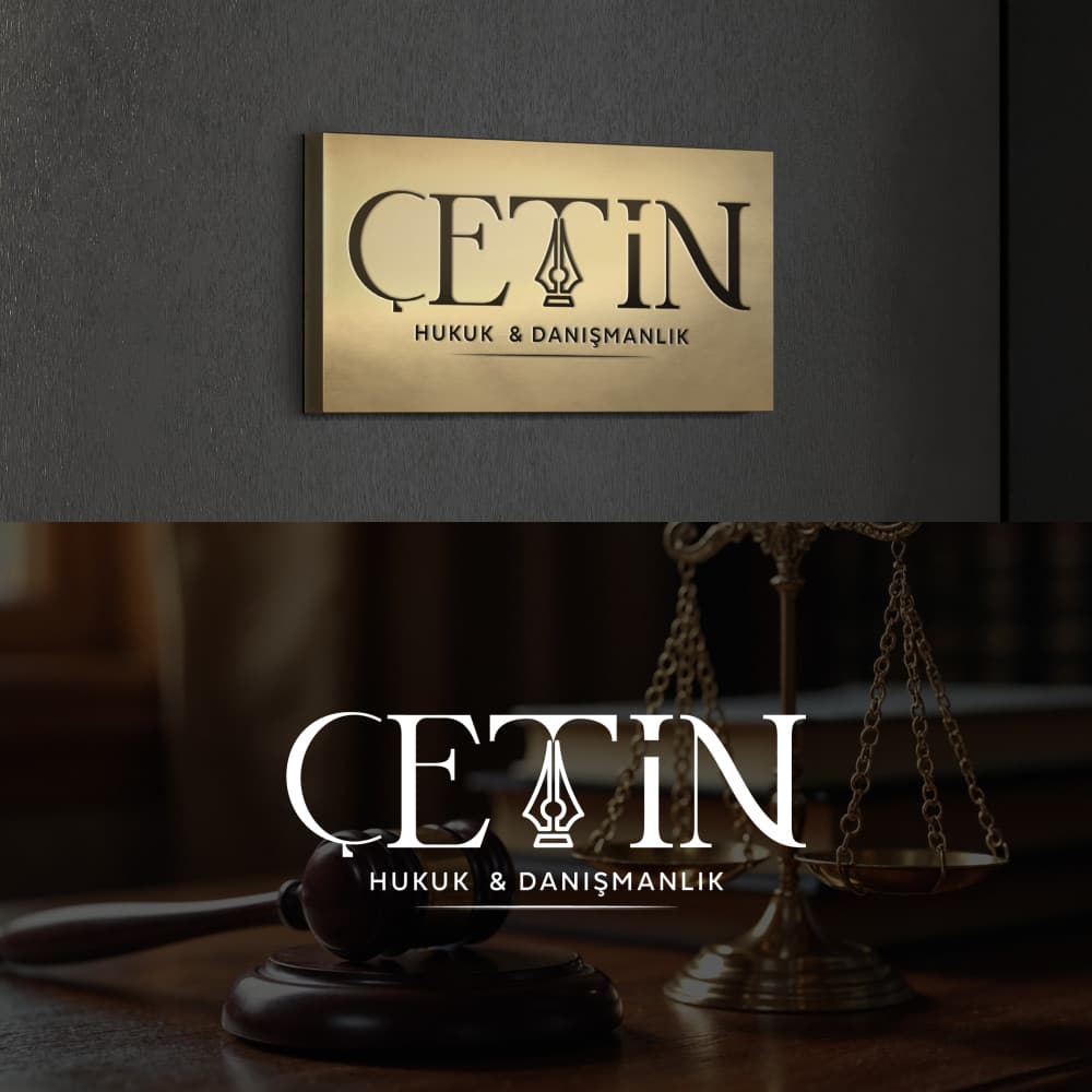 Modern, Güçlü ve Prestijli Hukuk Bürosu Logosu Tasarımı (ÇETİN HUKUK & DANIŞMANLIK) — Hukuk & Danışmanlık & Avukatlık — Kurumsal Kimlik  #136
