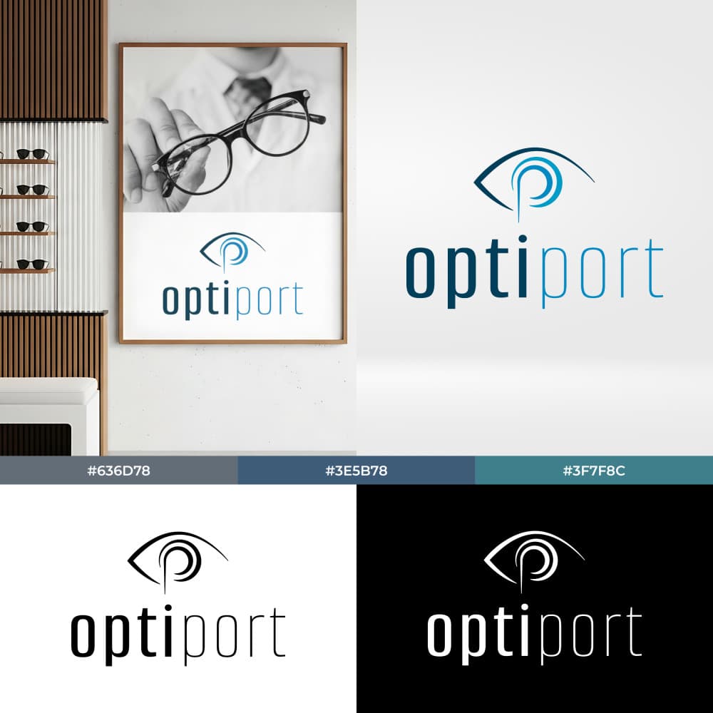 Sanal Portalda Optik — Optik & Gözlük — Logo ve Sosyal Medya Kapak Tasarımları #100