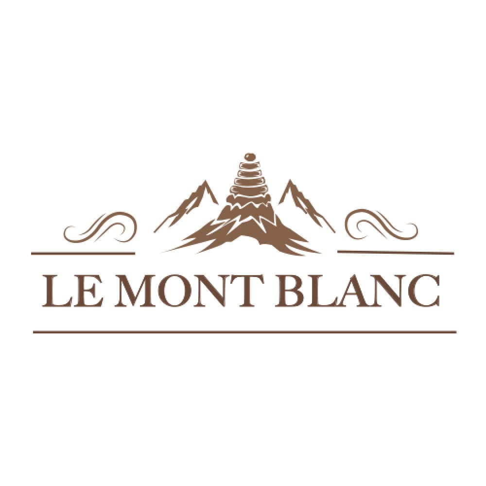 Le Mont Blanc – Premium Fransız Pastane Logo Tasarımı — Cafe & Pastane — Logo ve Tabela Tasarımı #29