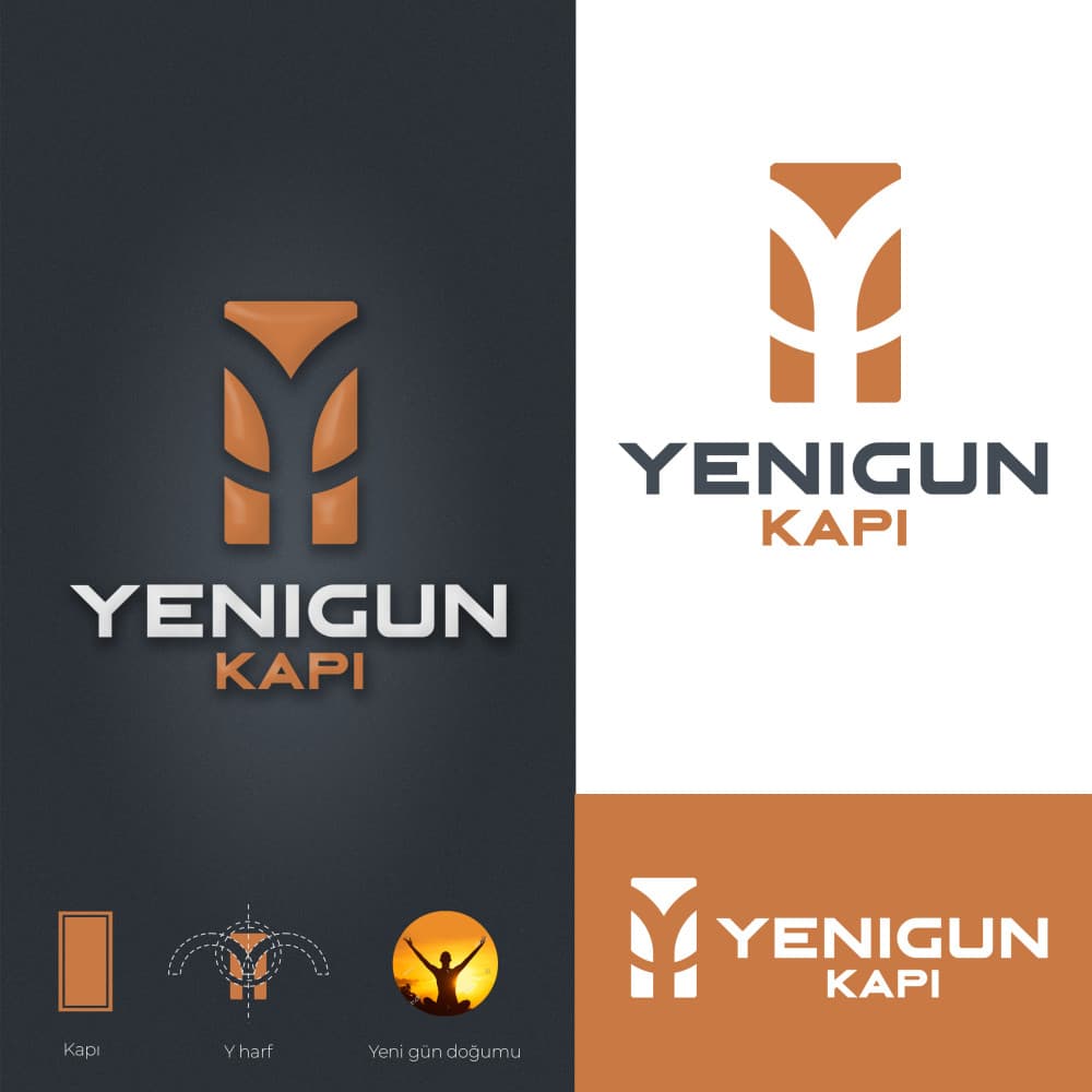 Yenigün Kapı — PVC  & Aluminyum Profil & Çelik & Kompozit Kapı & Pencere — Logo Tasarım #80