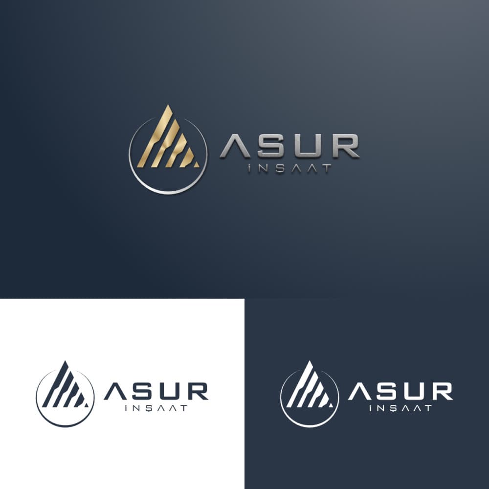ASUR İNŞAAT İÇİN LOGO TASARIM Yarışma Özeti — İnşaat & Taahhüt — Logo tasarım (Bütçe İadeli) #136