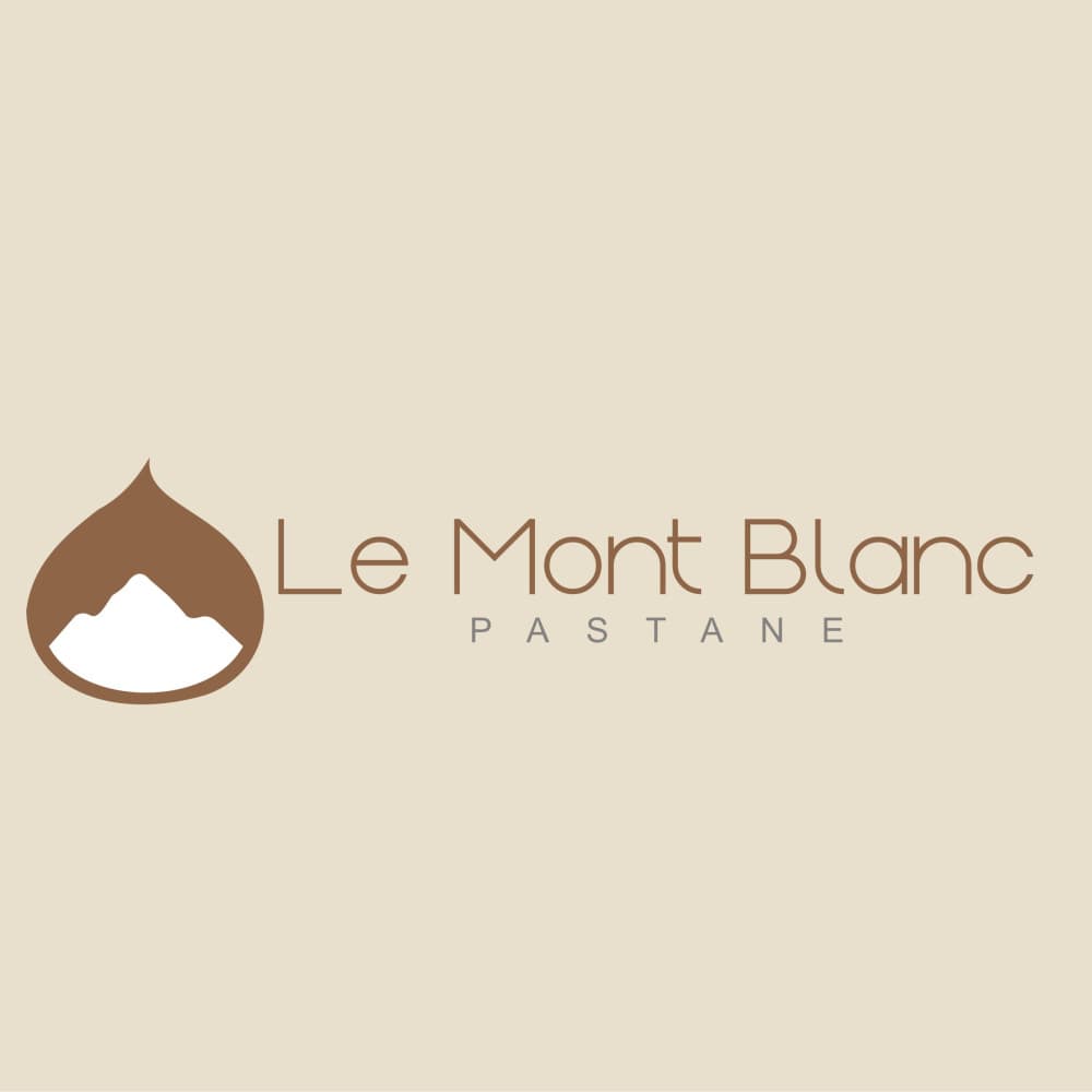 Le Mont Blanc – Premium Fransız Pastane Logo Tasarımı — Cafe & Pastane — Logo ve Tabela Tasarımı #87