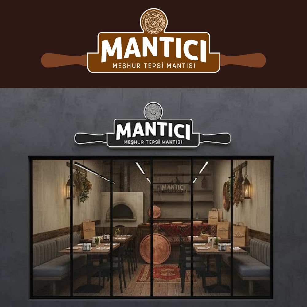 MANTI RESTAURANT LOGOSU — Restoran — Logo Tasarım #54