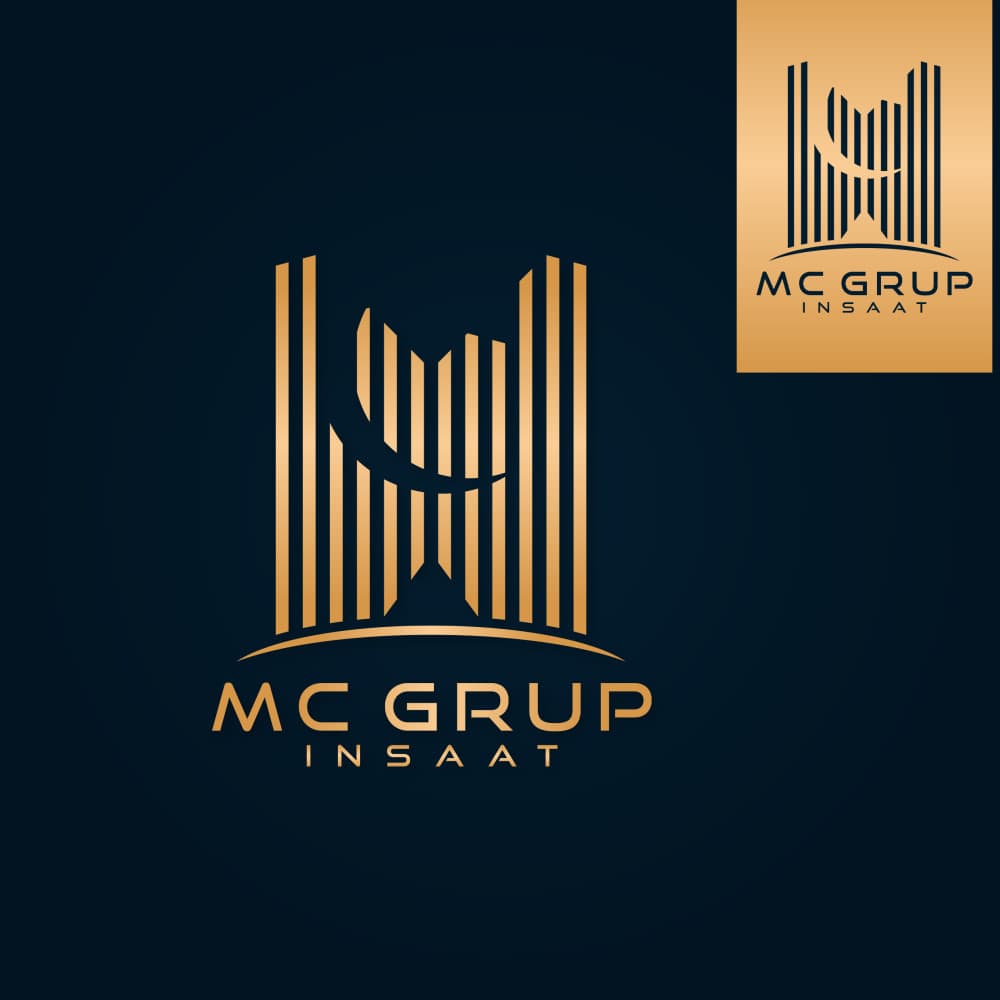 MÇ GRUP İNŞAAT Logo Çalışması — İnşaat & Taahhüt — Logo Tasarım #125