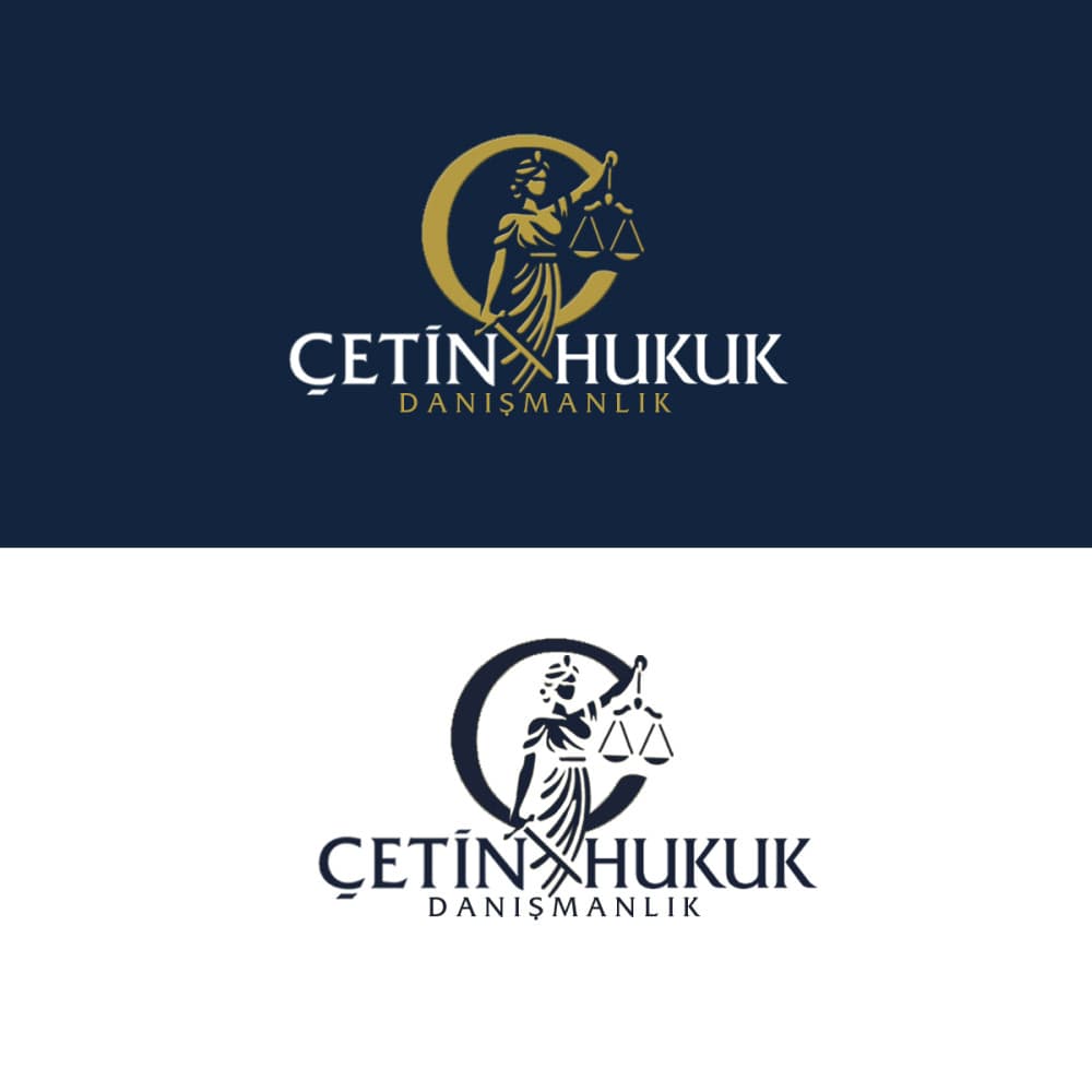 Modern, Güçlü ve Prestijli Hukuk Bürosu Logosu Tasarımı (ÇETİN HUKUK & DANIŞMANLIK) — Hukuk & Danışmanlık & Avukatlık — Kurumsal Kimlik  #169