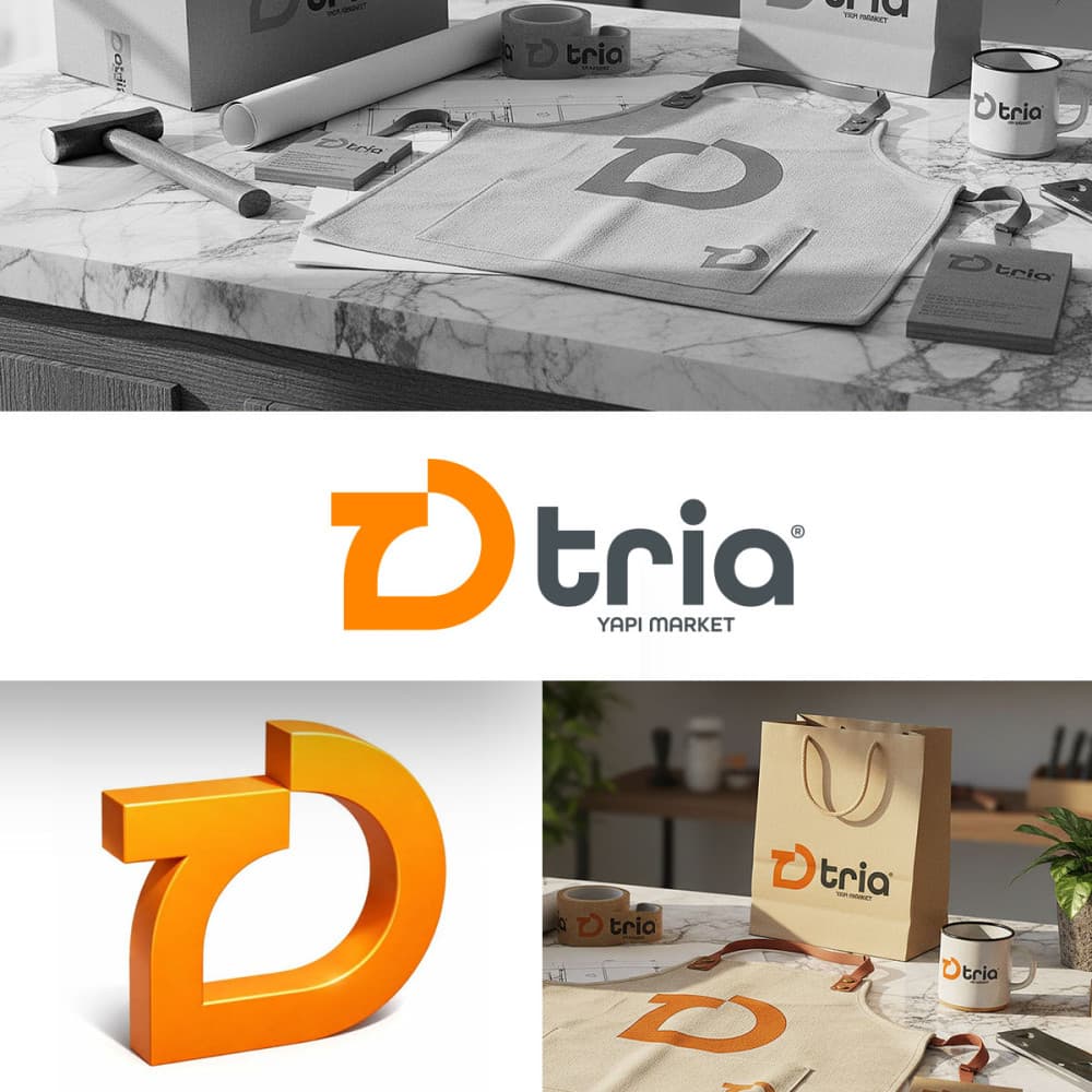 Tria Yapı Market Kurumsal Kimlik — Yapı Market — Logo ve Kurumsal Kimlik Tasarımı #200