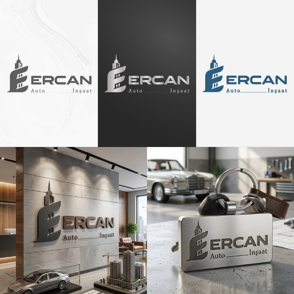 Ercan Auto İnşaat için Yaratıcı Logo Tasarımı — İnşaat & Taahhüt — Logo Tasarım #239